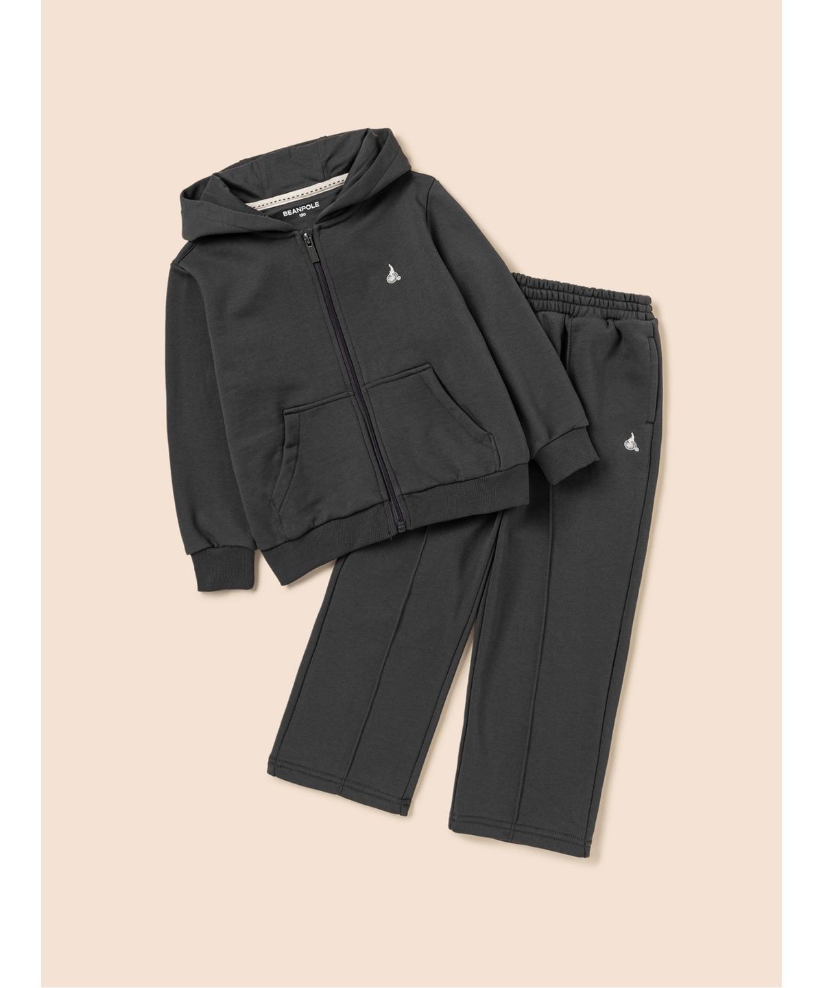 빈폴 키즈(BEANPOLE KIDS) 후드 집업 & 긴바지 2PCS 상하 세트  애쉬 (BI5841U064)