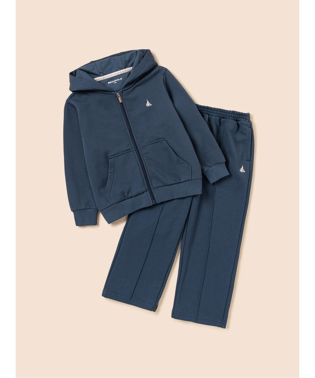 빈폴 키즈(BEANPOLE KIDS) 후드 집업 & 긴바지 2PCS 상하 세트  네이비 (BI5841U06R)