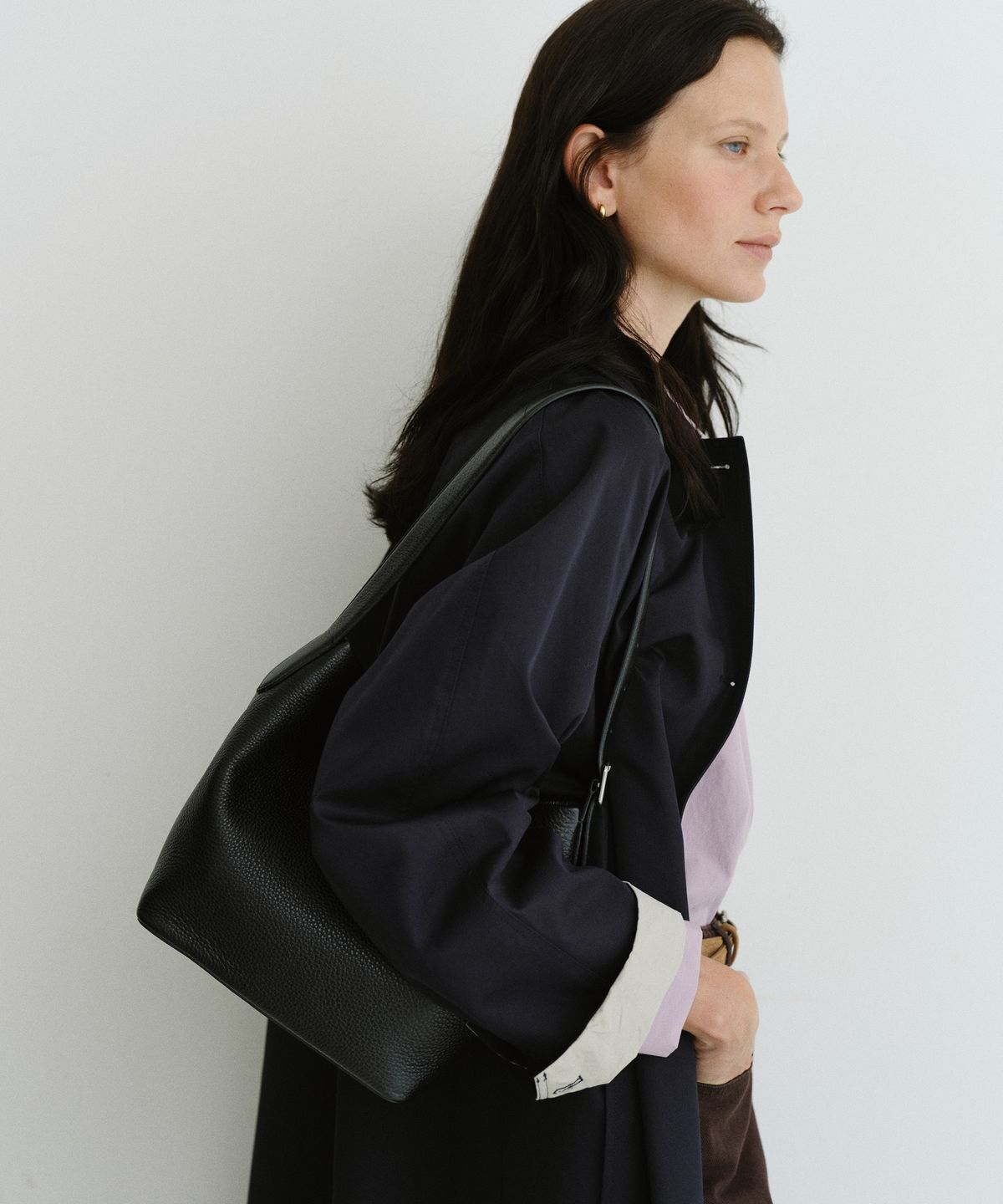 유라고(URAGO) Buckle shoulder bag