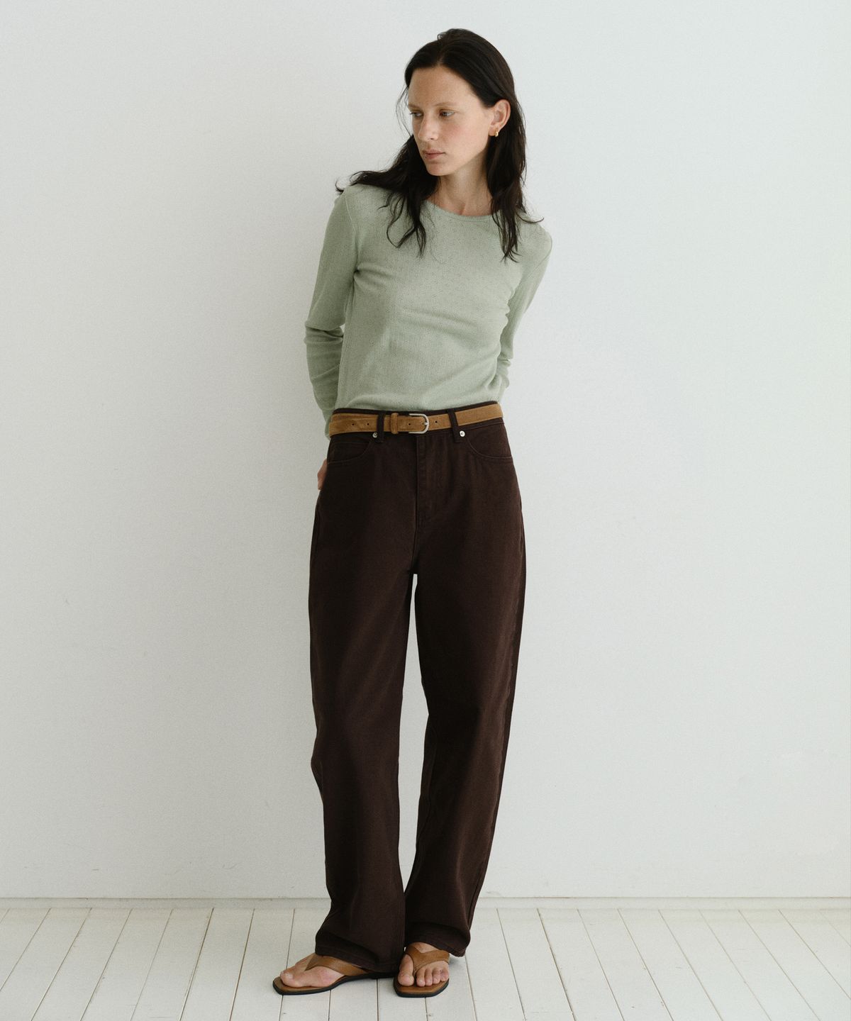 유라고(URAGO) Suede belt