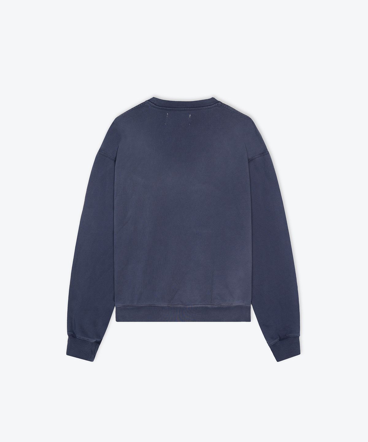 웨스켄(WESKEN) [UNISEX] OVERSIZED PARIS AMOUR SWEAT SHIRT (NAVY)