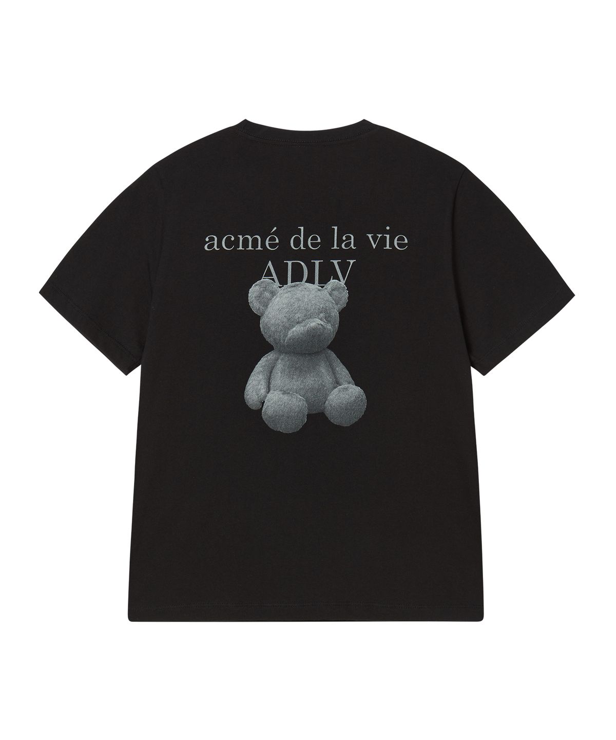 아크메드라비(ACME DE LA VIE) WOMAN FUZZY BEAR SHORT SLEEVE T-SHIRT (2 COLOR)