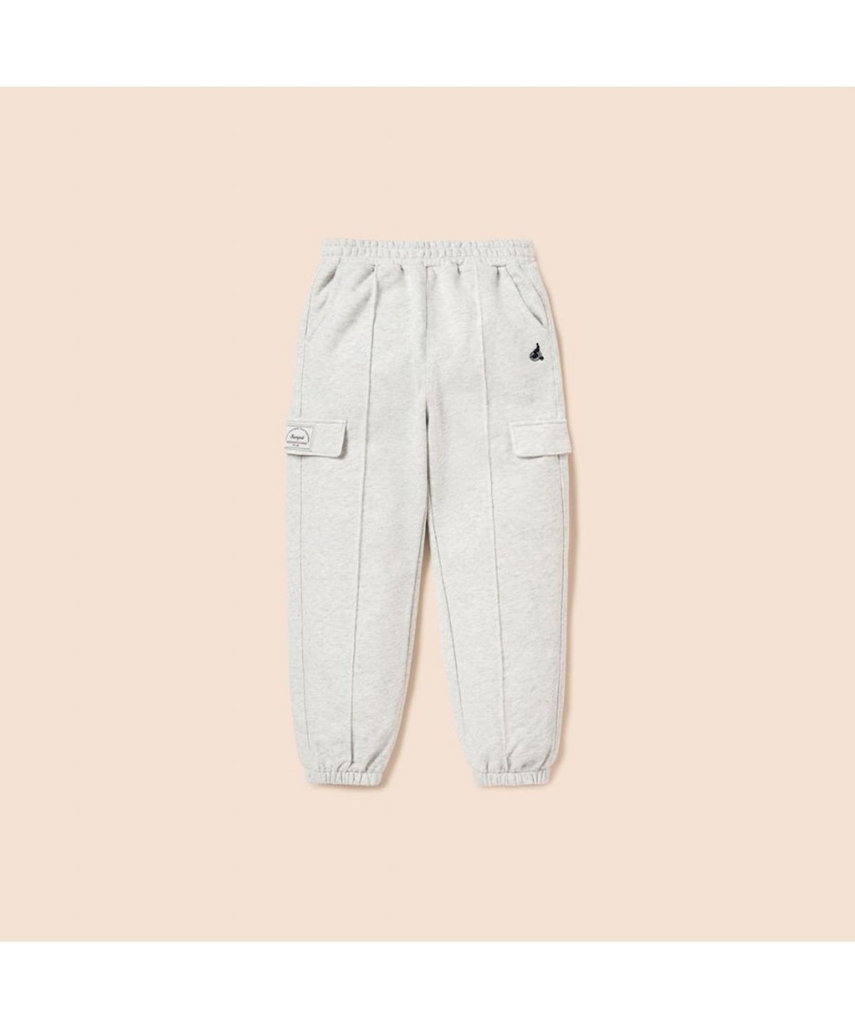 빈폴 키즈(BEANPOLE KIDS) 포켓 저지 와이드 팬츠  베이지 (BI5821U06A)