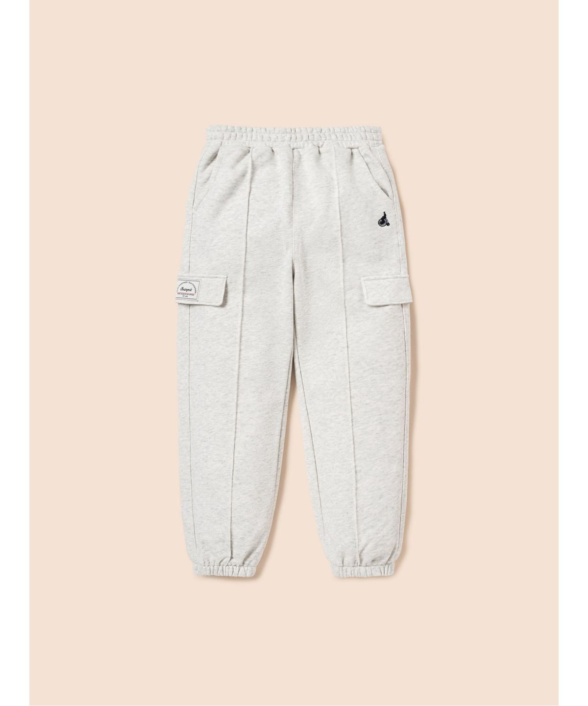 빈폴 키즈(BEANPOLE KIDS) 포켓 저지 와이드 팬츠  베이지 (BI5821U06A)