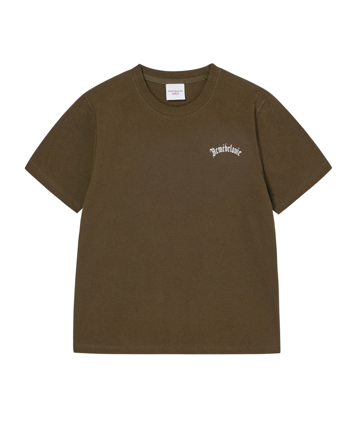 아크메드라비(ACME DE LA VIE) WOMAN GOLD CHAIN BEAR DOLL SHORT SLEEVE T-SHIRT (2 COLOR)
