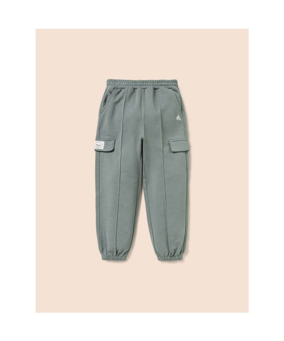 빈폴 키즈(BEANPOLE KIDS) 포켓 저지 와이드 팬츠  라이트 그린 (BI5821U06L)
