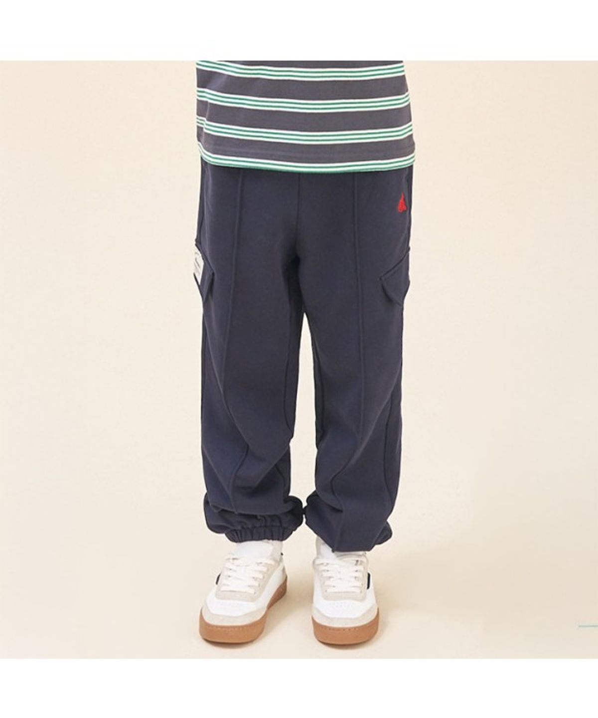 빈폴 키즈(BEANPOLE KIDS) 포켓 저지 와이드 팬츠  네이비 (BI5821U06R)