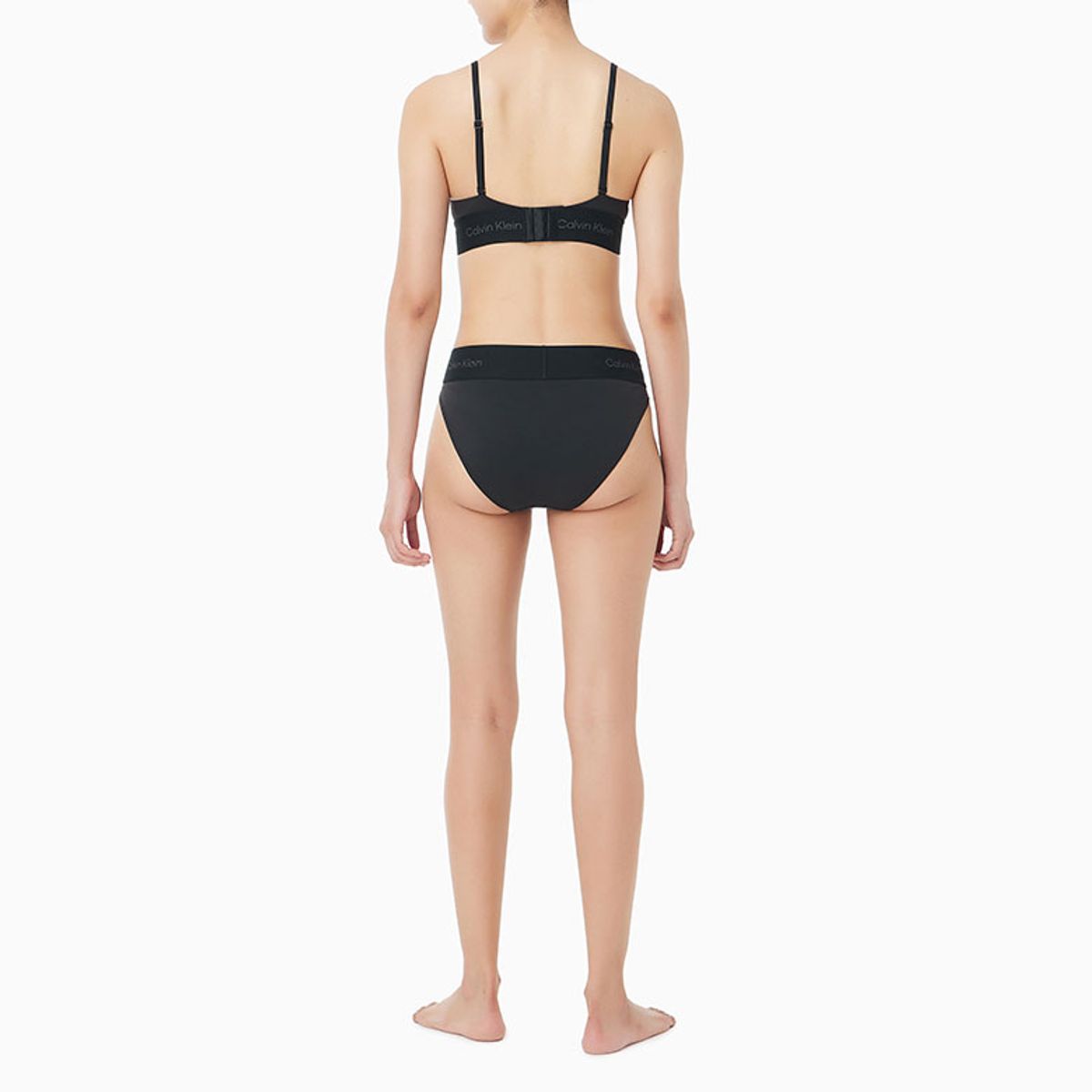 캘빈클라인 언더웨어(CALVIN KLEIN UNDERWEAR) 여성 모던 로고 패치 마이크로 AF 트라이앵글_QF8610ADUB1