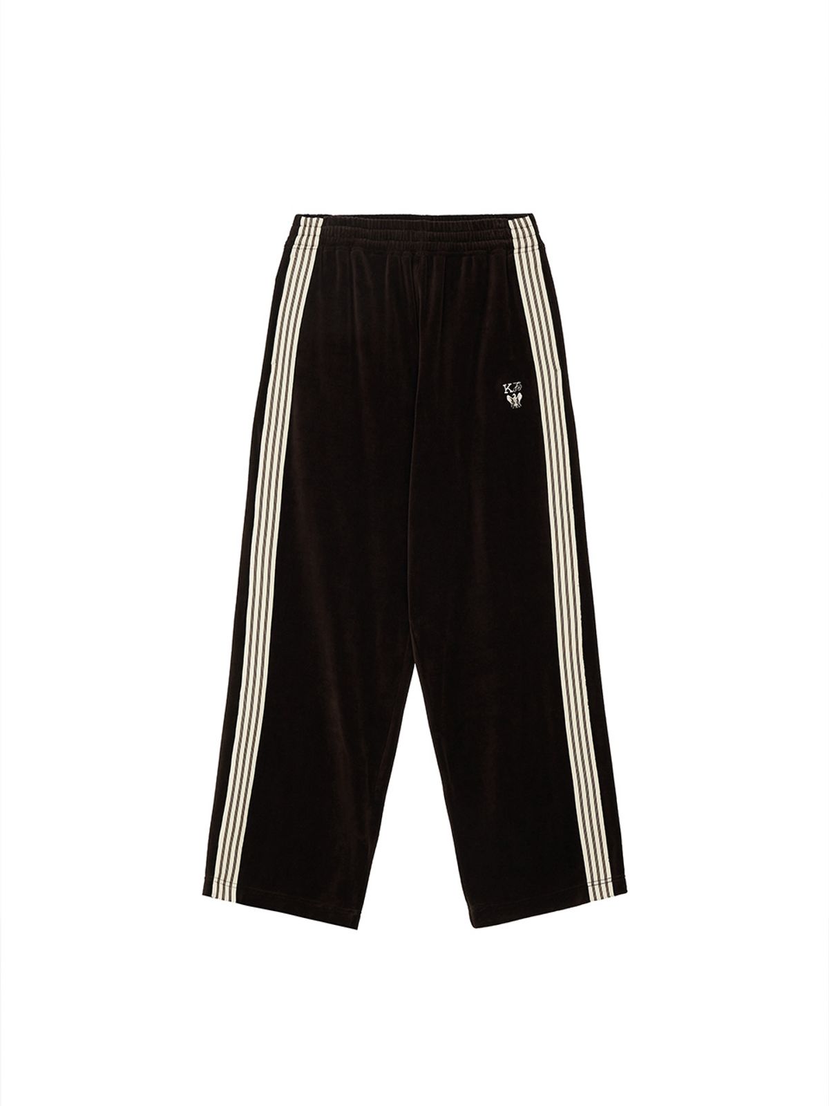 기준 맨(KIJUN MEN) Velure Track Pants Brown