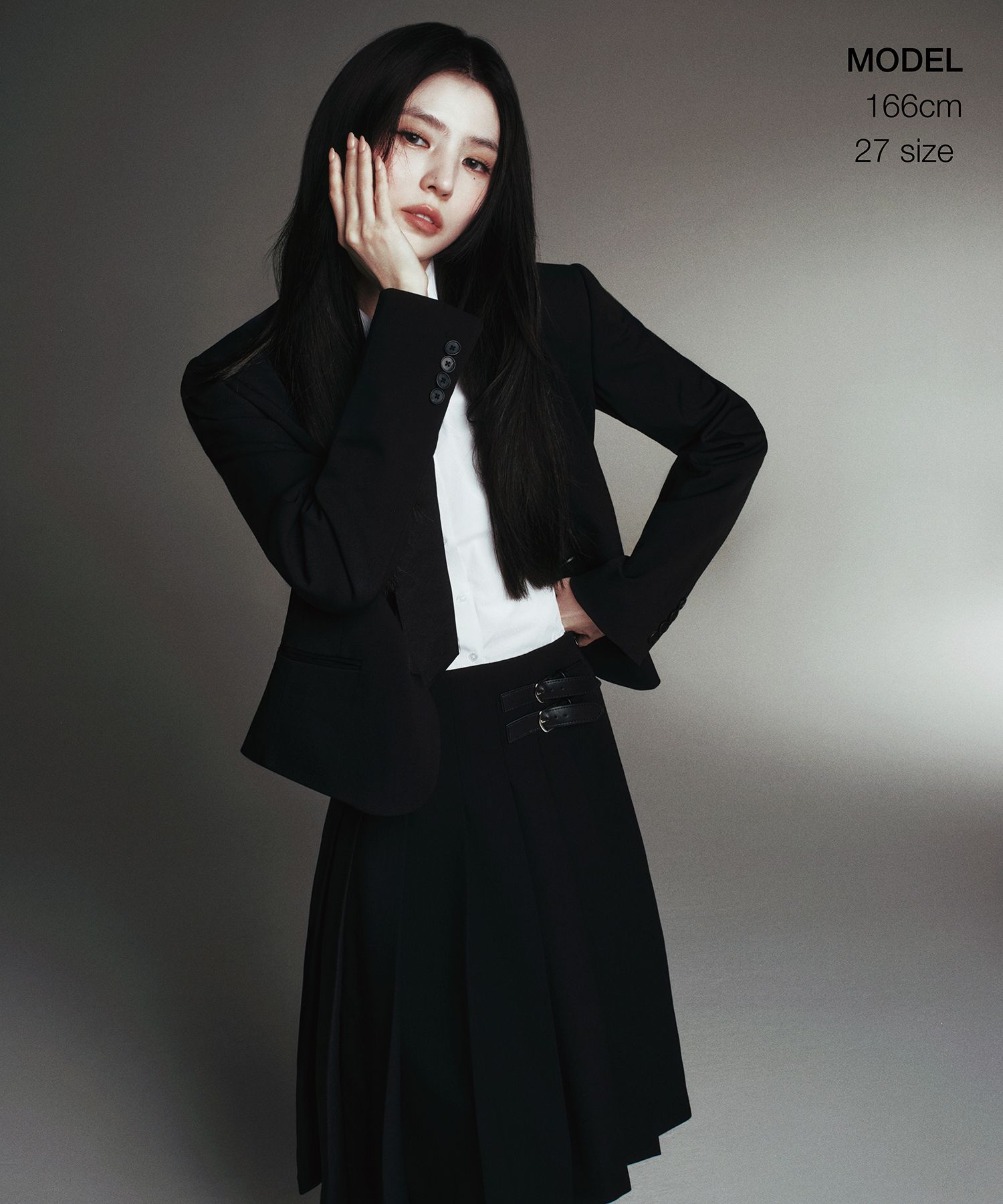 MUSINSA公式 | MUSINSA STANDARD WOMAN ウィメンズバックルプリーツ