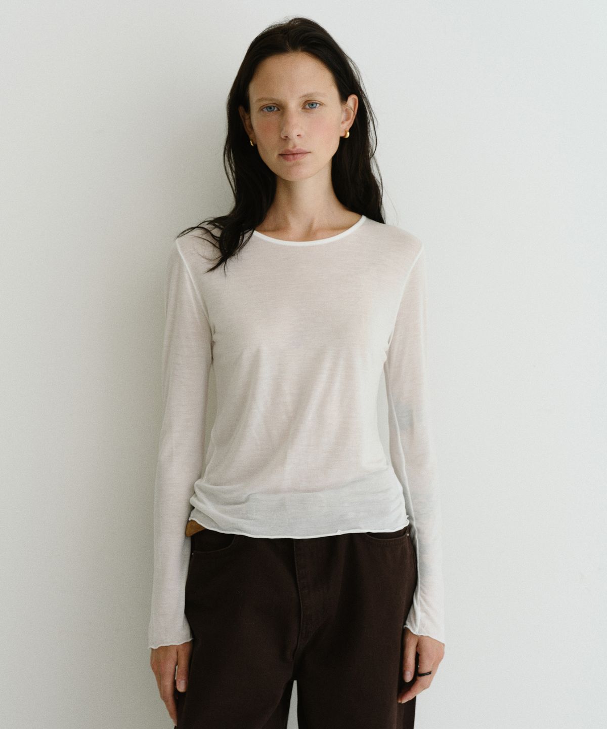 유라고(URAGO) Sorbet tencel t-shirt