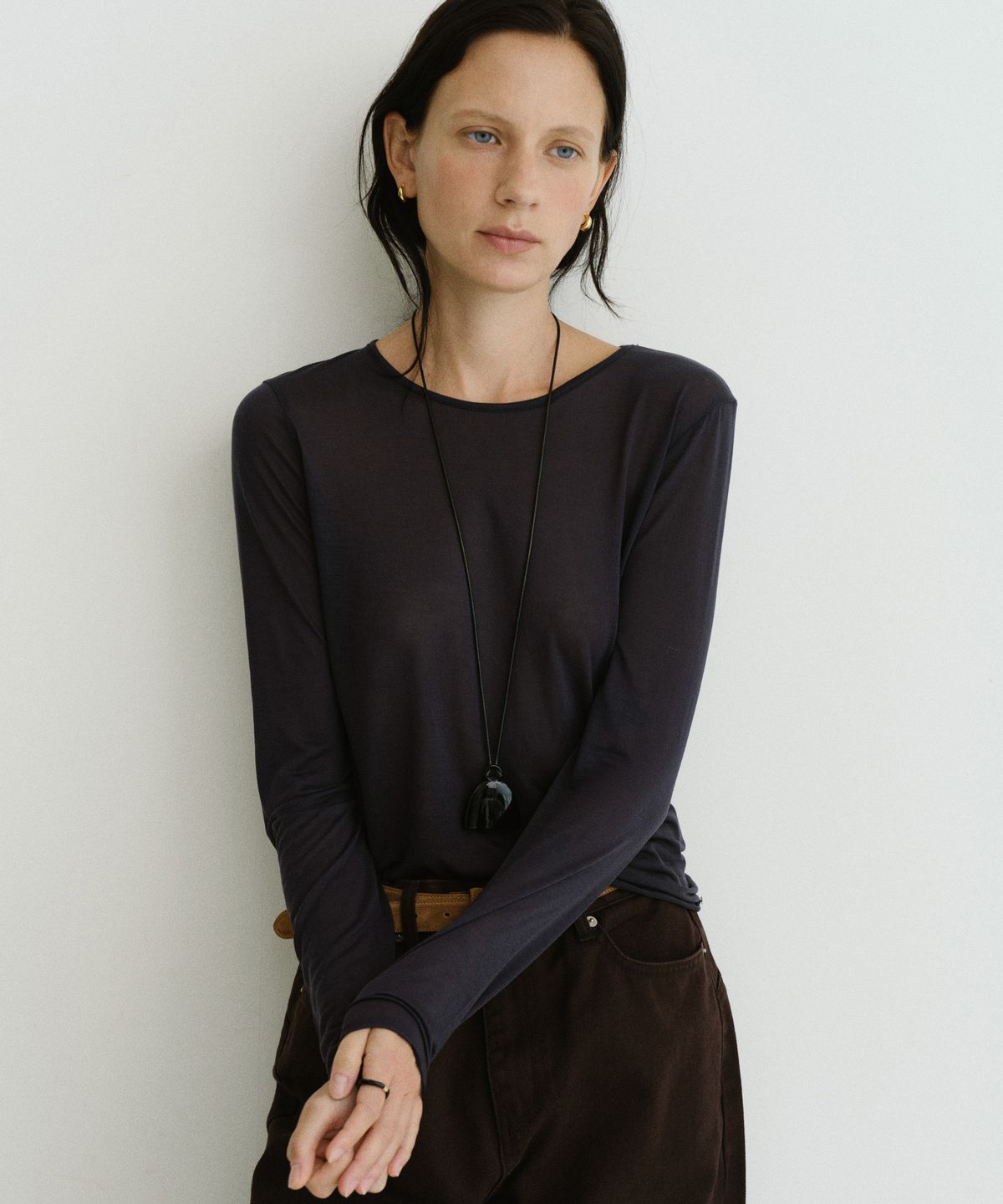 유라고(URAGO) Sorbet tencel t-shirt