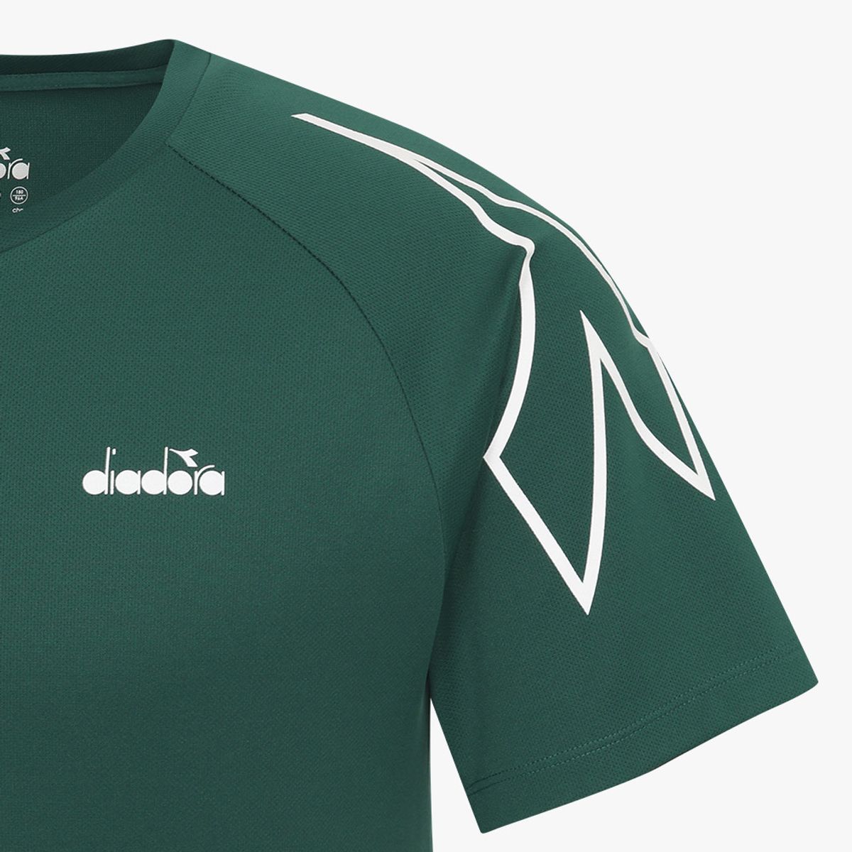 디아도라(diadora) 프리즈 러닝 반팔 티셔츠 GREEN