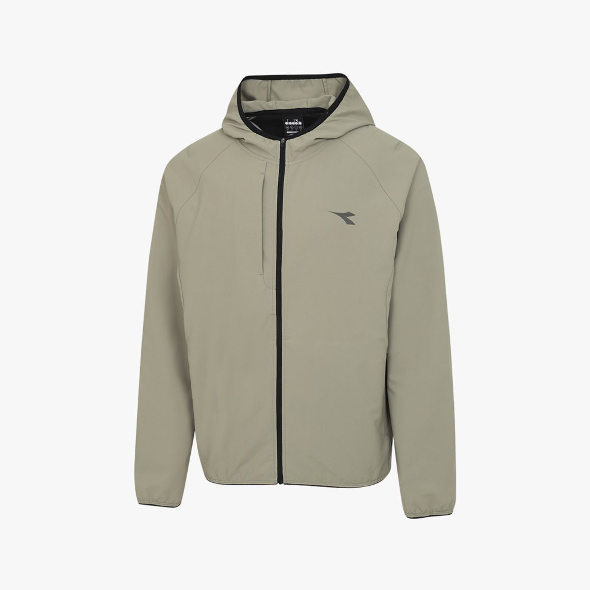 디아도라(diadora) 패커블 러닝 바람막이 자켓 KHAKI