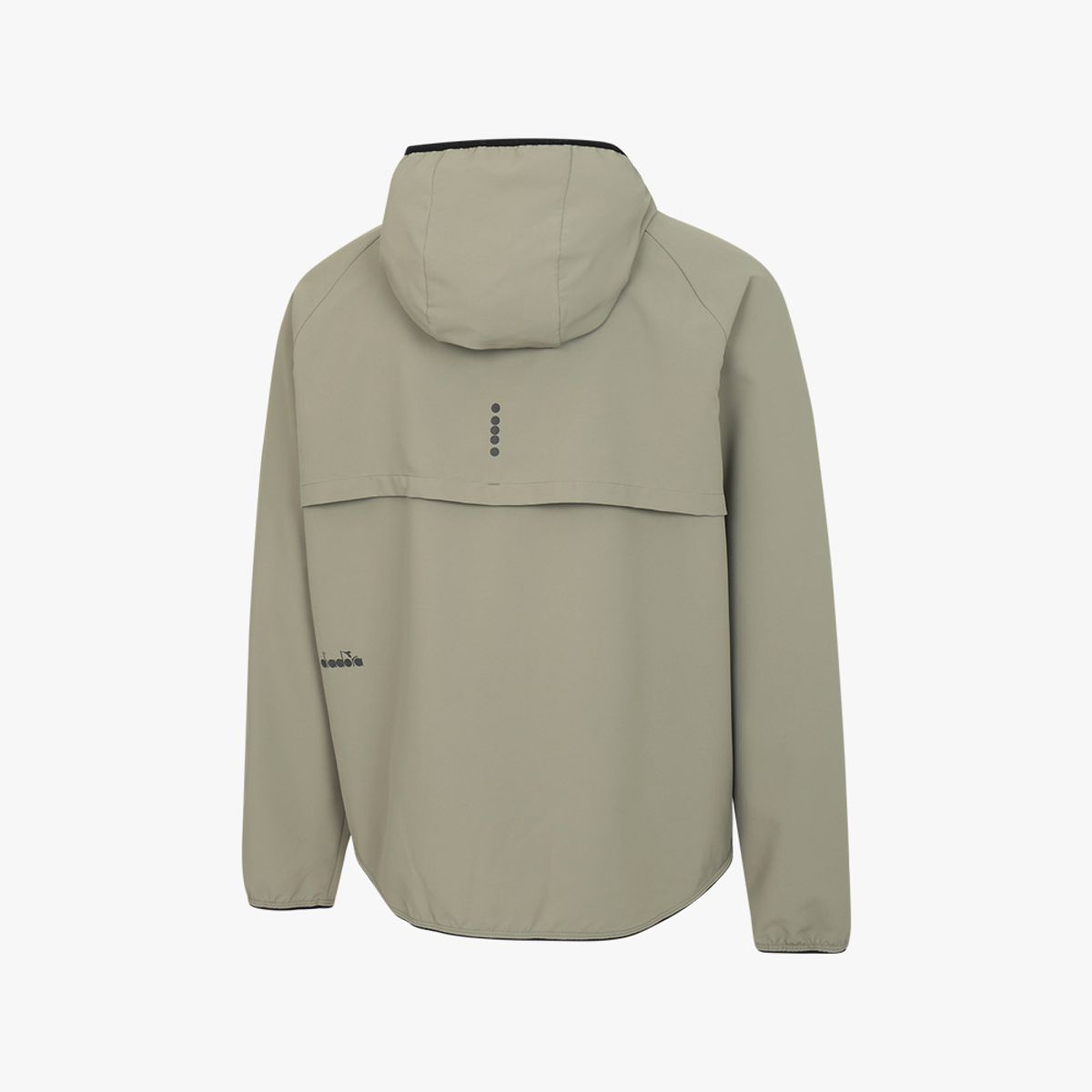 디아도라(diadora) 패커블 러닝 바람막이 자켓 KHAKI