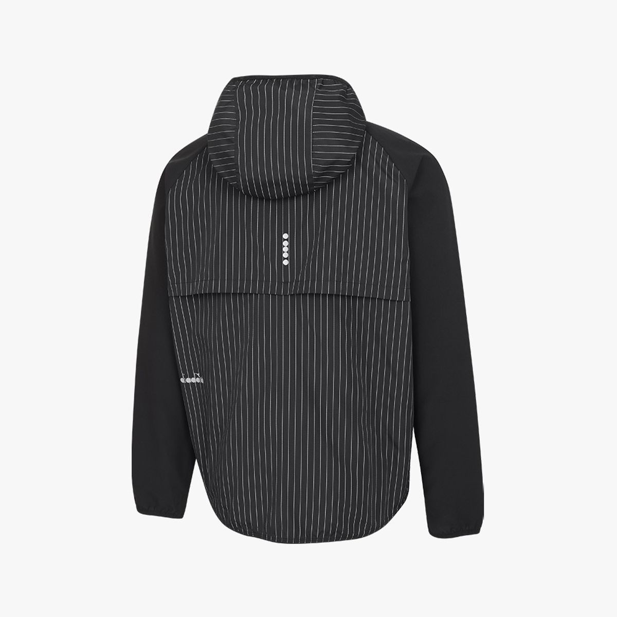 디아도라(diadora) 패커블 러닝 바람막이 자켓 BLACK