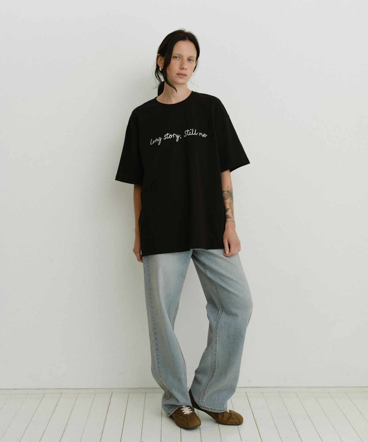 유라고(URAGO) Story boxy t-shirt