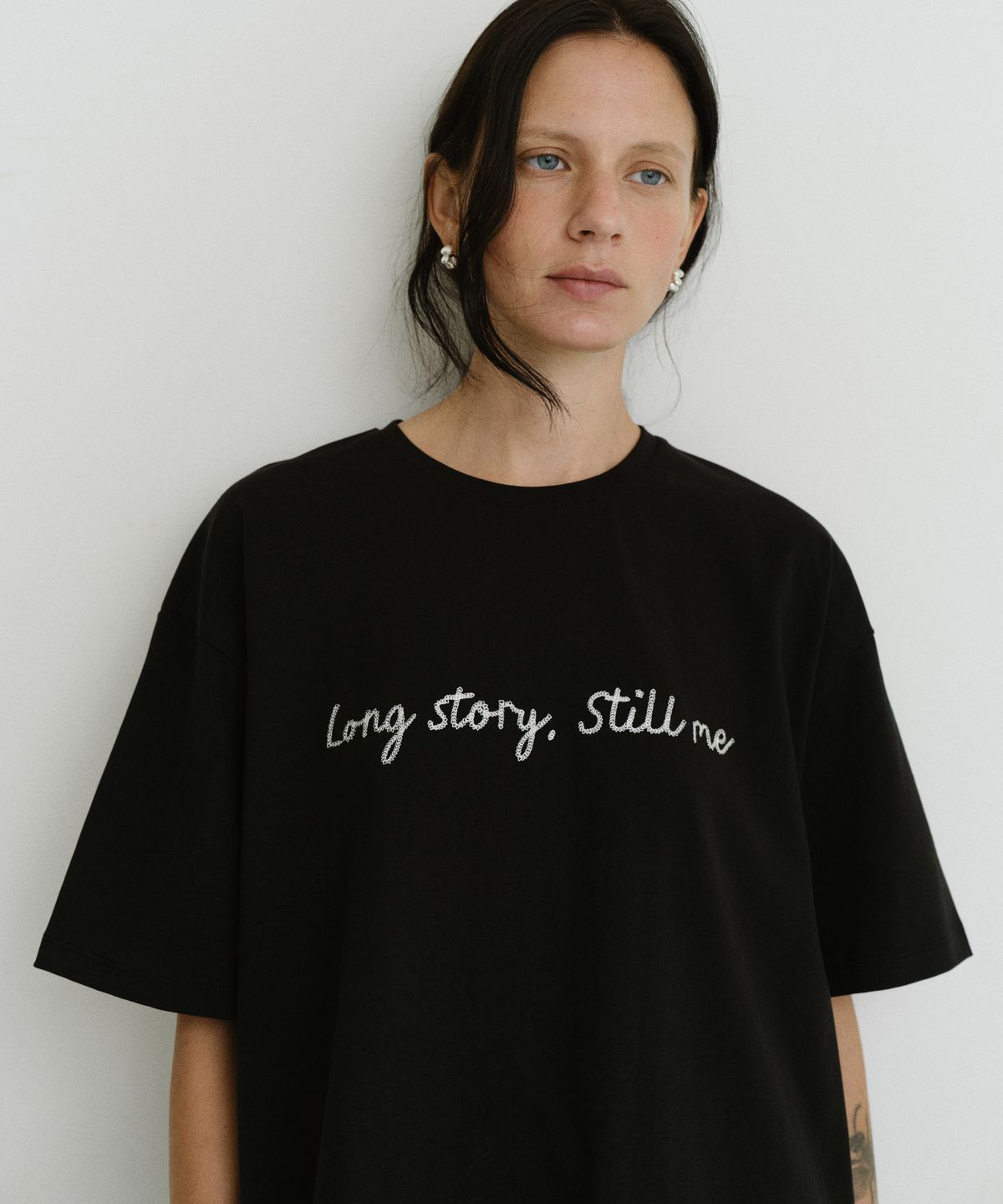 유라고(URAGO) Story boxy t-shirt