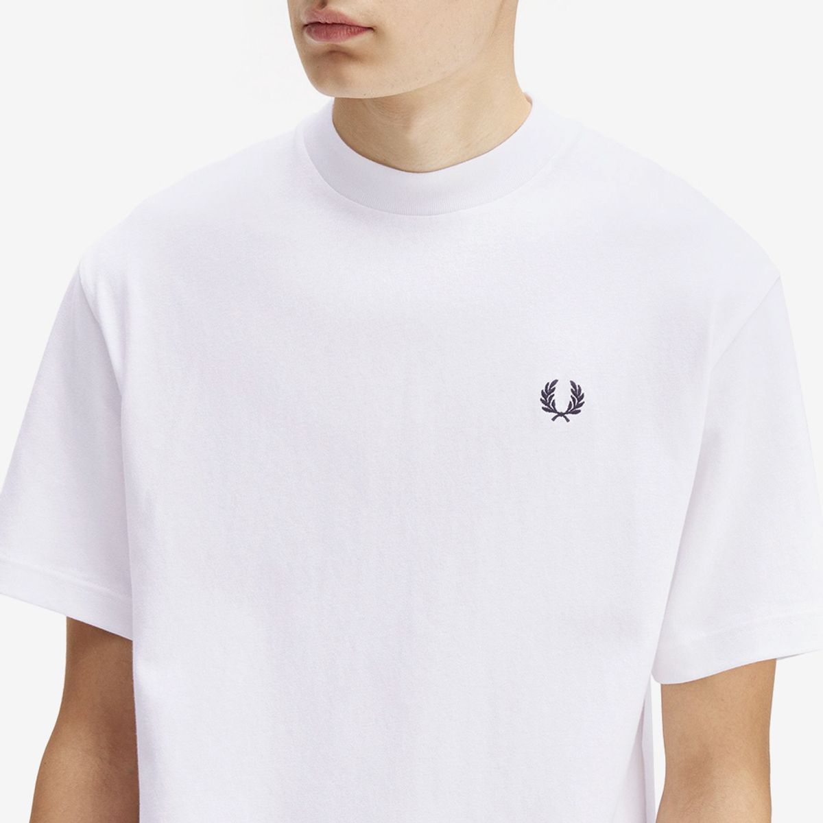 프레드페리(FRED PERRY) [Sport] 릴렉스드 티셔츠 - 화이트 AFPM2538710-100