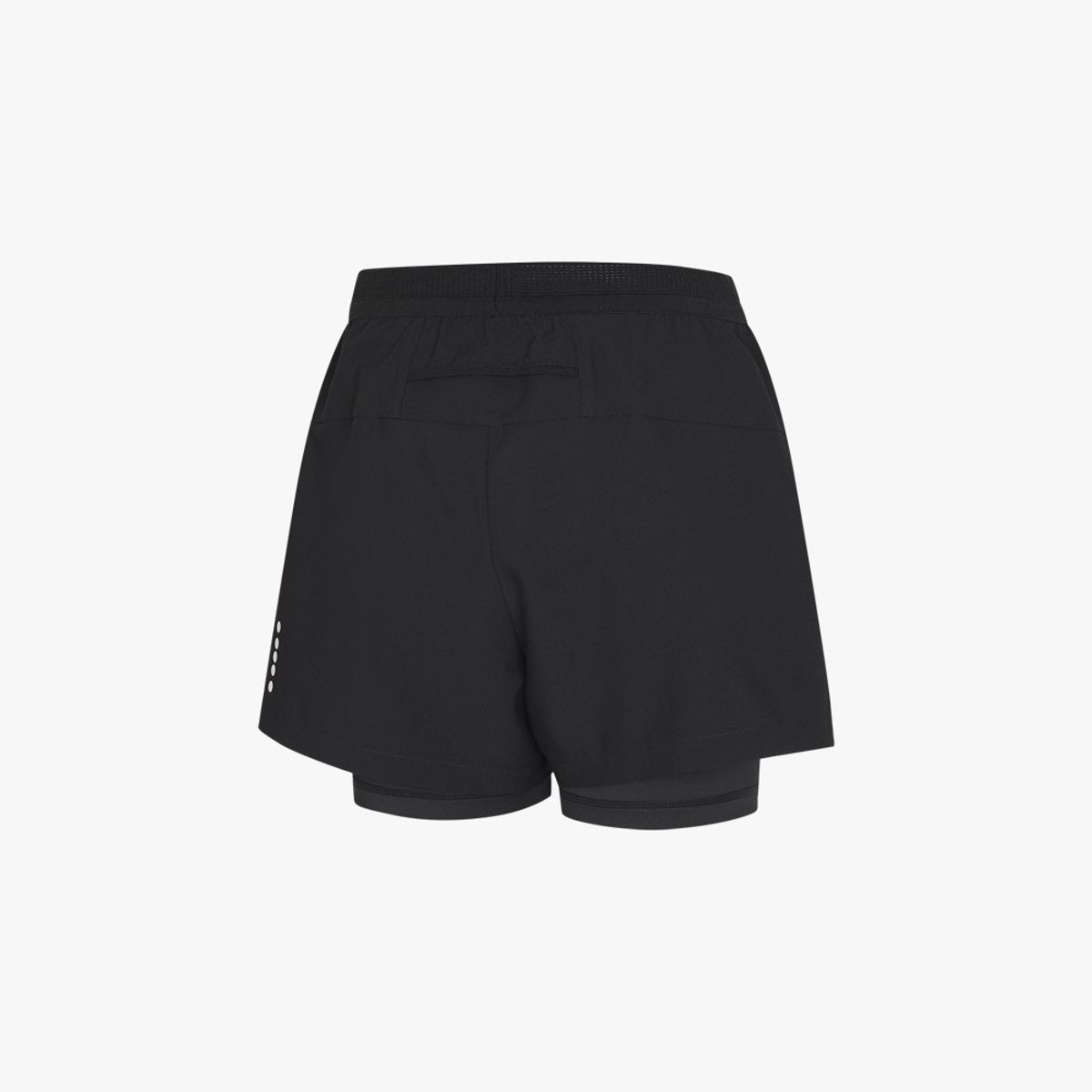 디아도라(diadora) 2IN1 3인치 러닝 쇼츠 우먼 BLACK