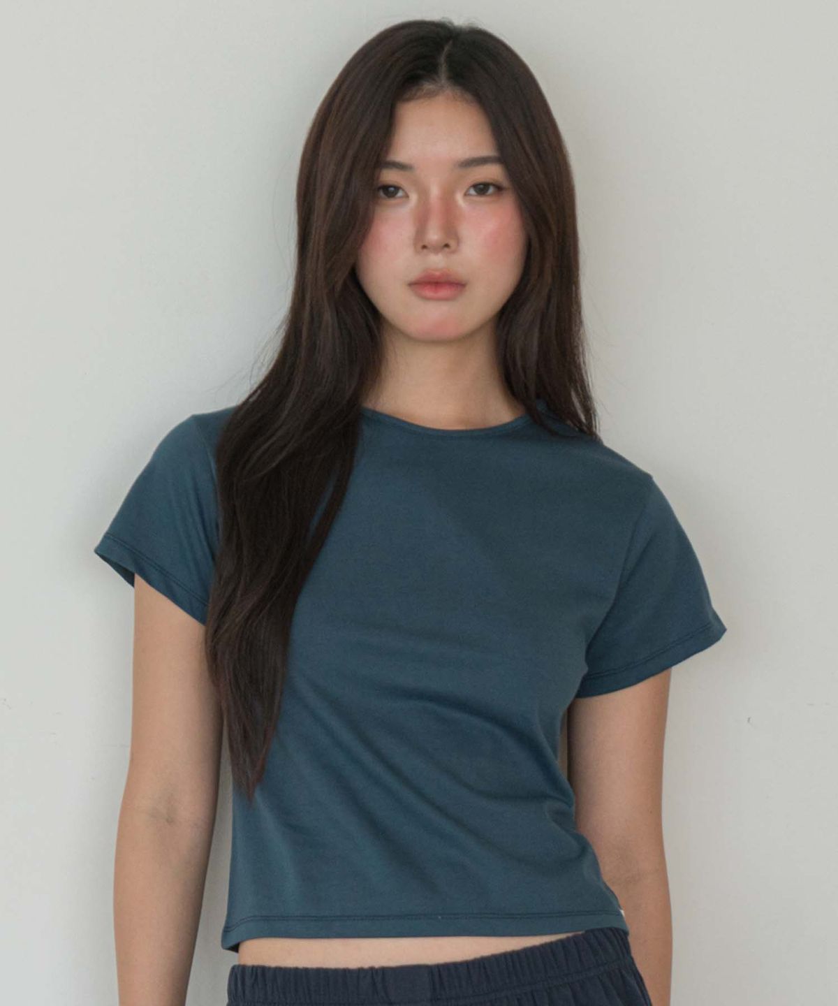 도로시와(DOROSIWA) [Cool] Minimal Garments Washable T-Shirt_7colors