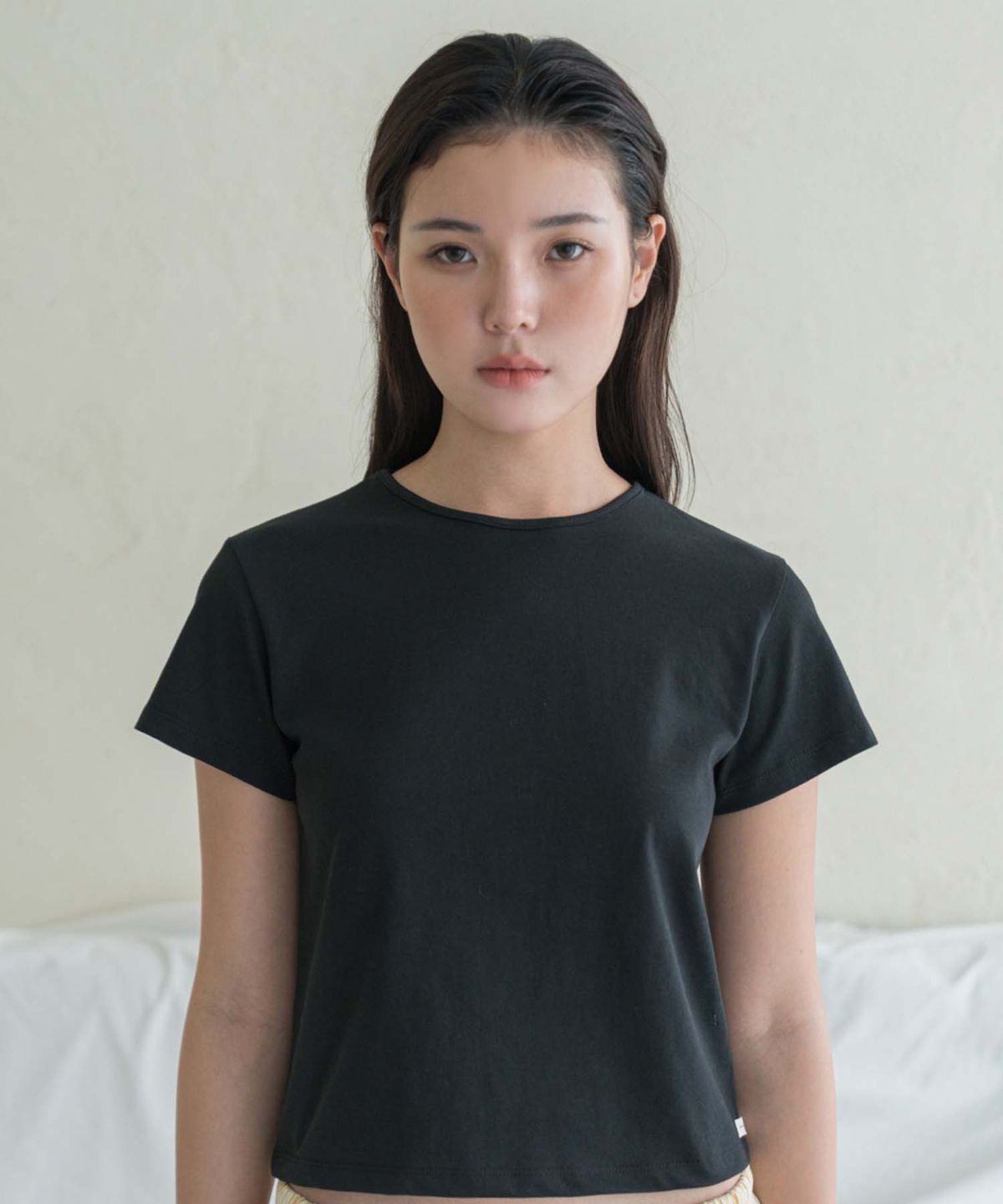 도로시와(DOROSIWA) [Cool] Minimal Garments Washable T-Shirt_7colors