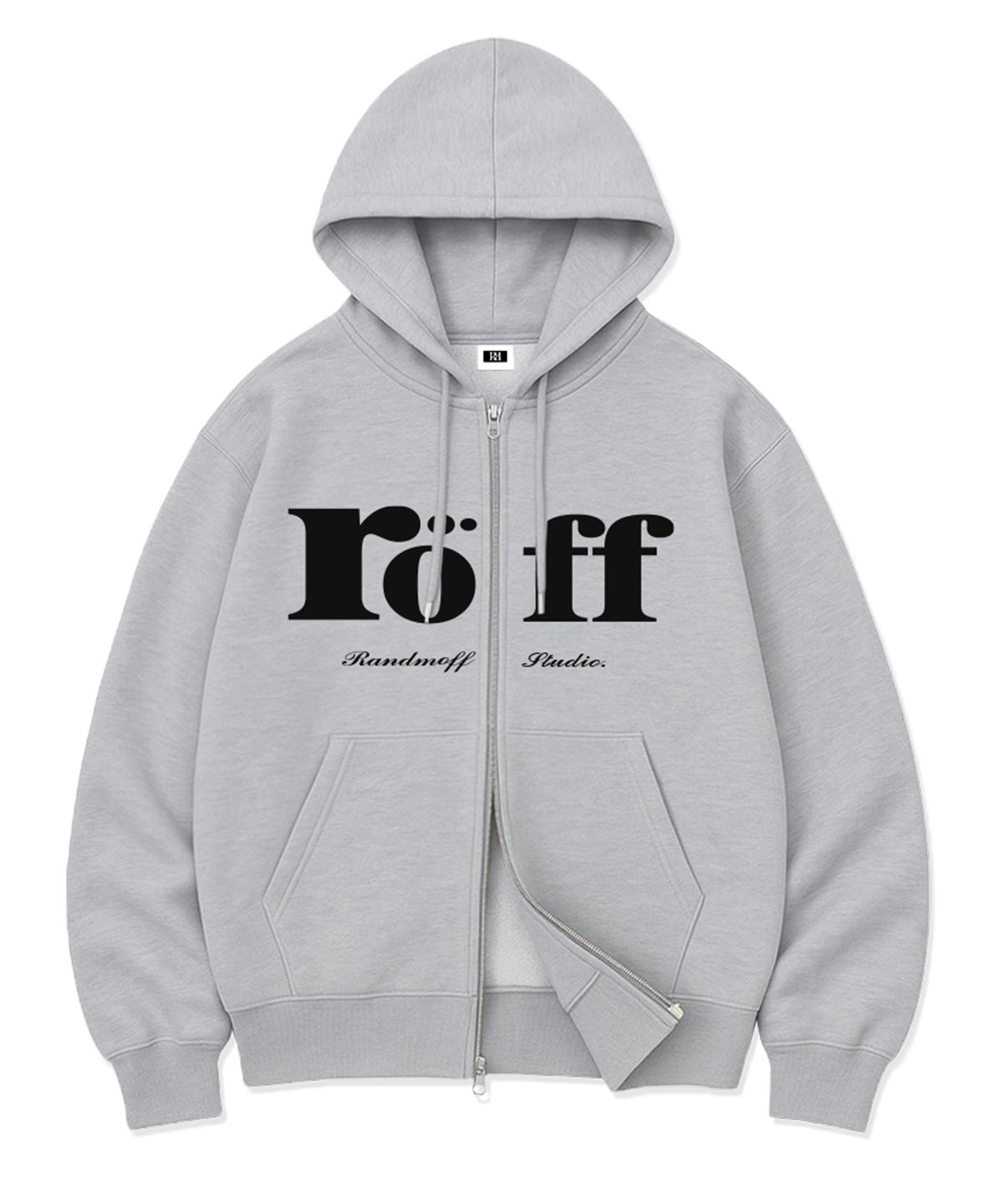 랜덤오프(RANDOMOFF) RÖFF TYPE PLAY SPACE OVER FIT 2-WAY ZIP-UP (5color)