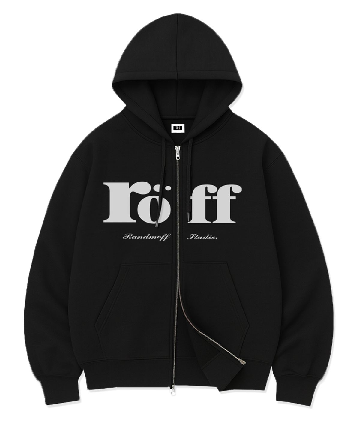 랜덤오프(RANDOMOFF) RÖFF TYPE PLAY SPACE OVER FIT 2-WAY ZIP-UP (5color)