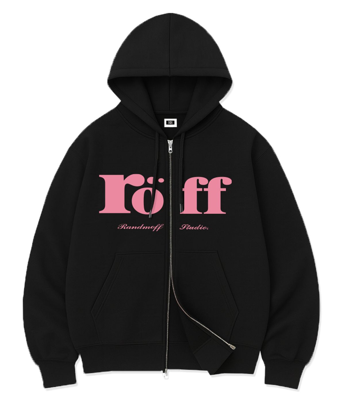 랜덤오프(RANDOMOFF) RÖFF TYPE PLAY SPACE OVER FIT 2-WAY ZIP-UP (5color)
