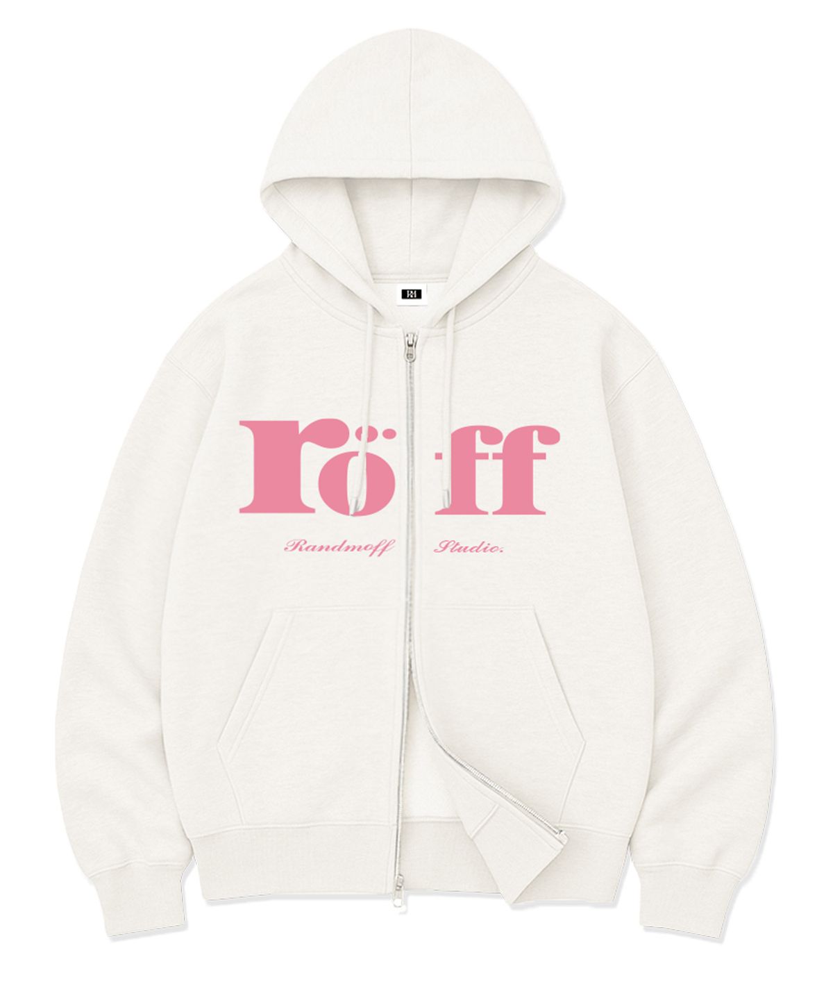 랜덤오프(RANDOMOFF) RÖFF TYPE PLAY SPACE OVER FIT 2-WAY ZIP-UP (5color)