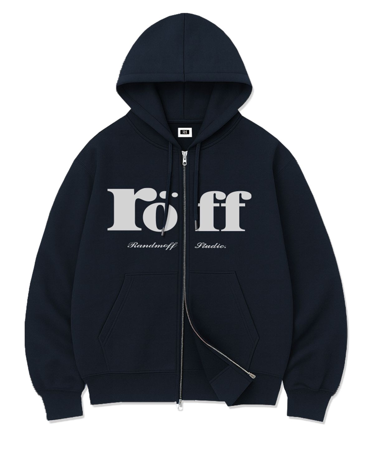 랜덤오프(RANDOMOFF) RÖFF TYPE PLAY SPACE OVER FIT 2-WAY ZIP-UP (5color)