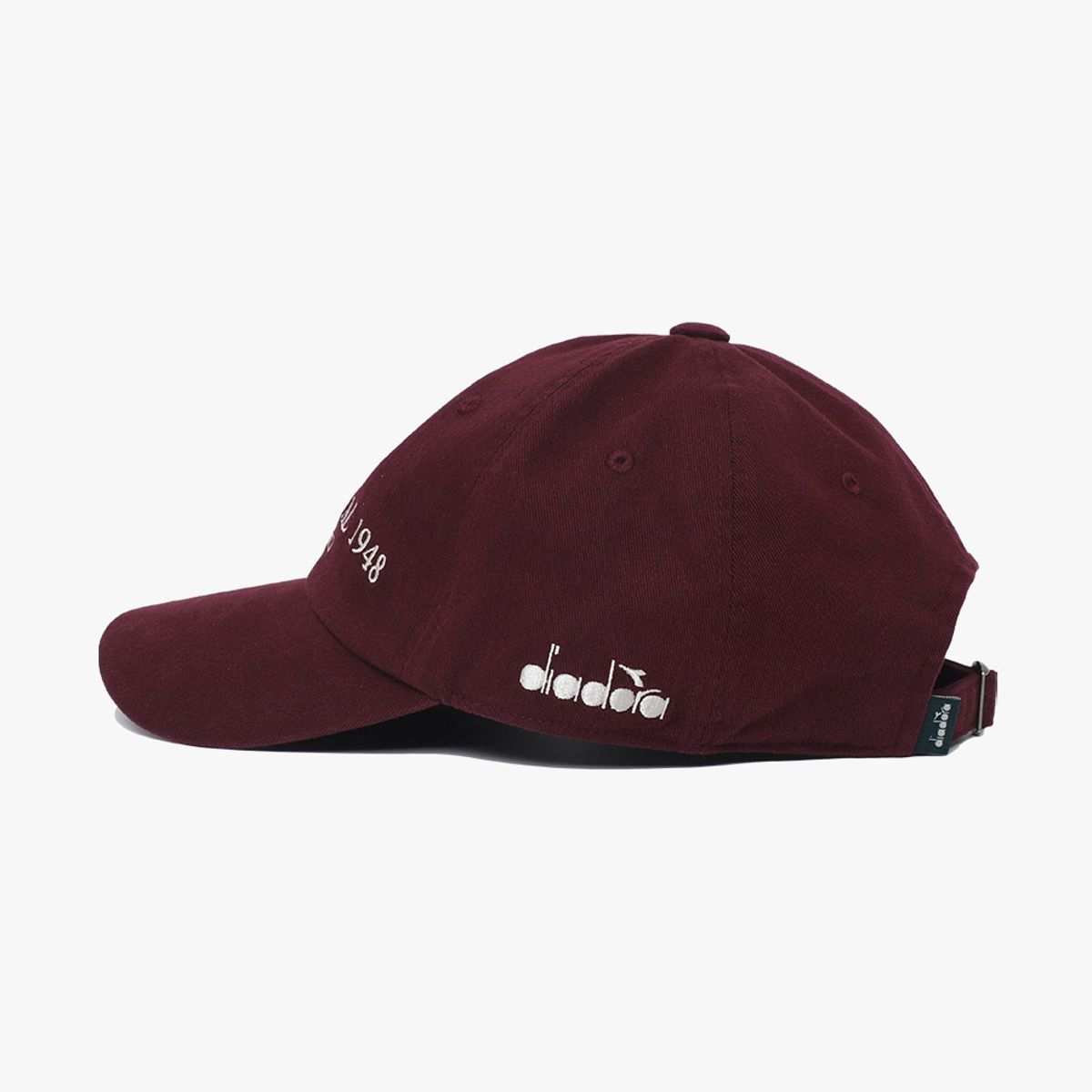 디아도라(diadora) 클래식 볼캡 BURGUNDY