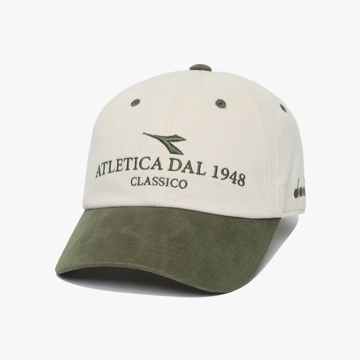 디아도라(diadora) 클래식 볼캡 IVORY