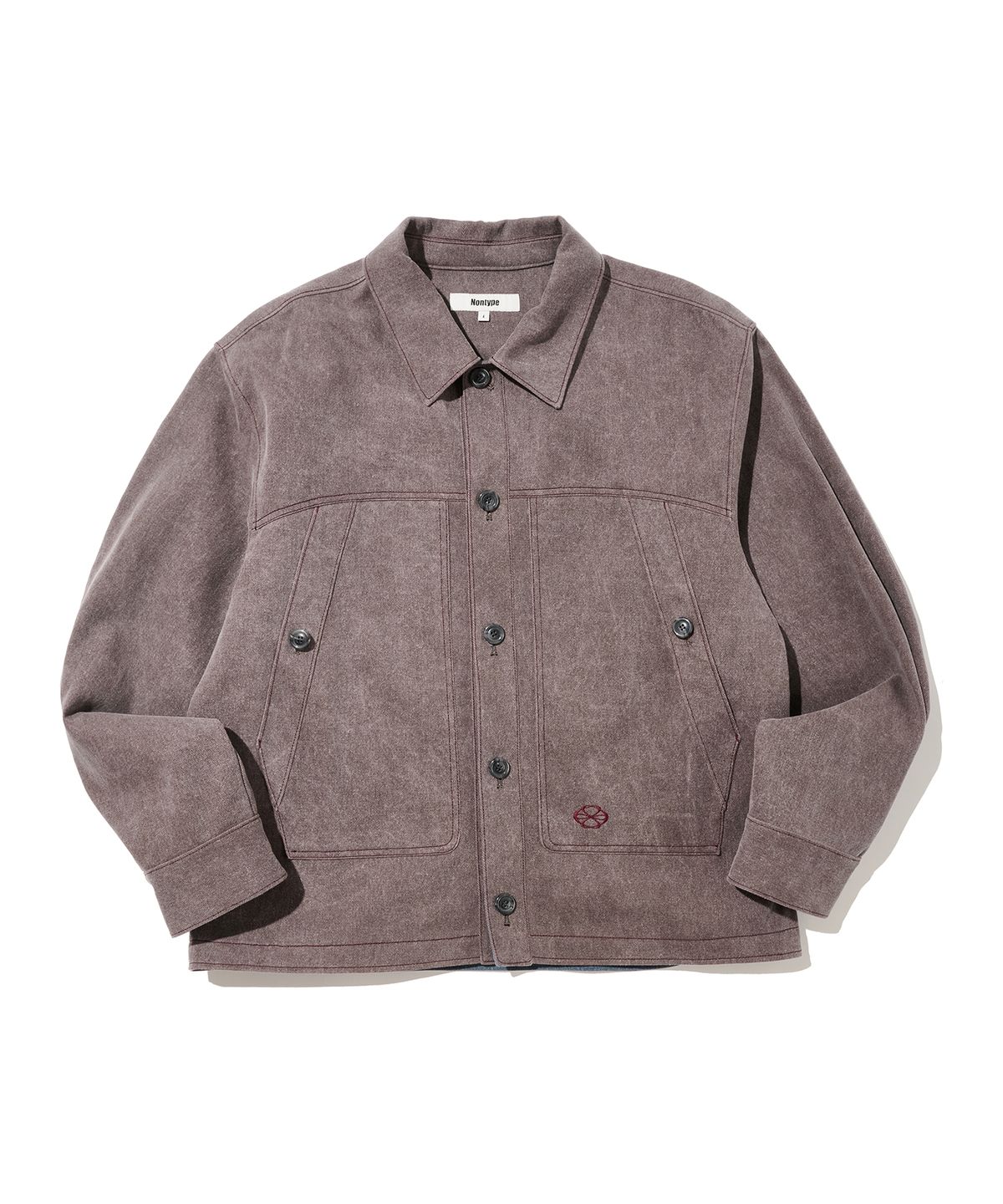 논타입(NONTYPE) VTG POLYGON TRUCKER (WASHED PURPLE)