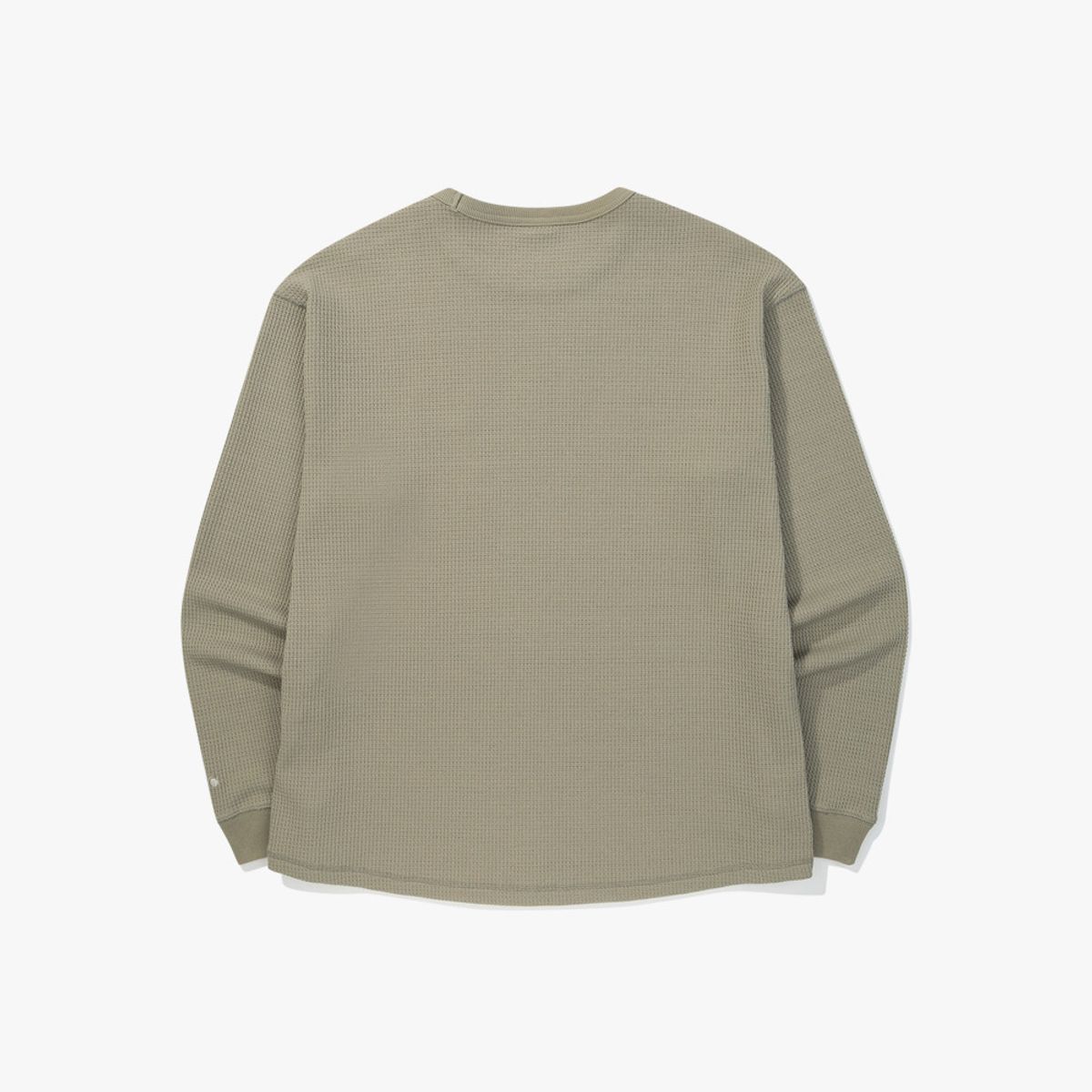 디아도라(diadora) 와플 긴팔 티셔츠 KHAKI