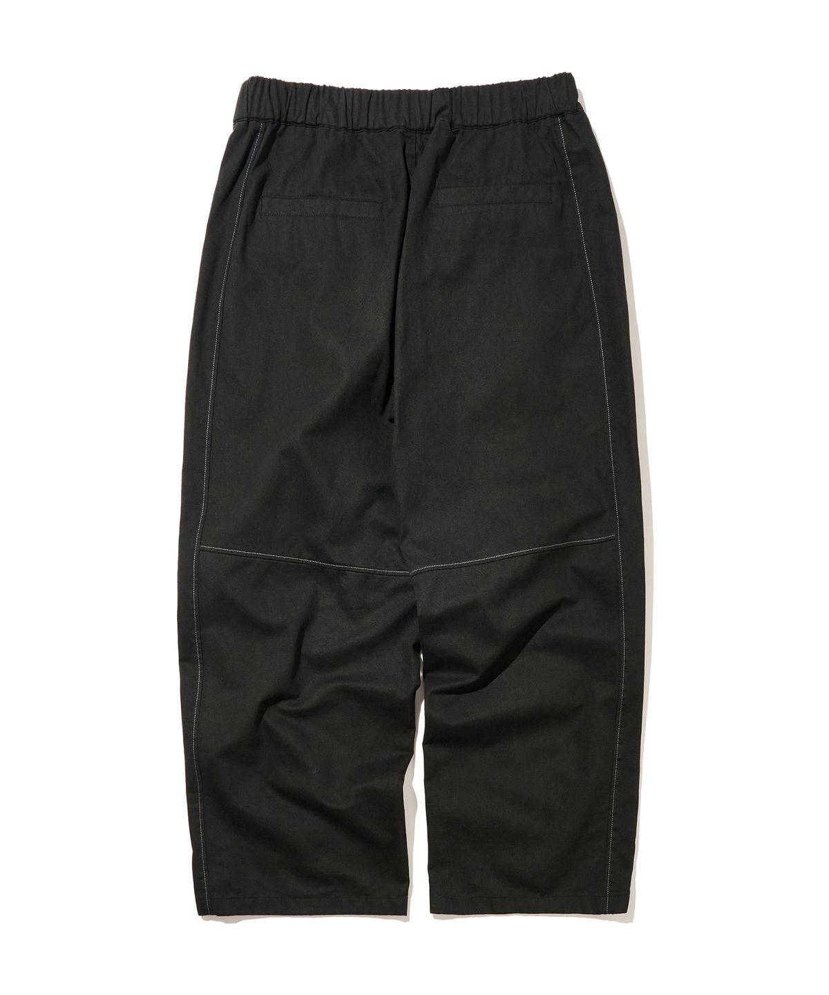 논타입(NONTYPE) STITCH BLOCK DART PANTS (BLACK)