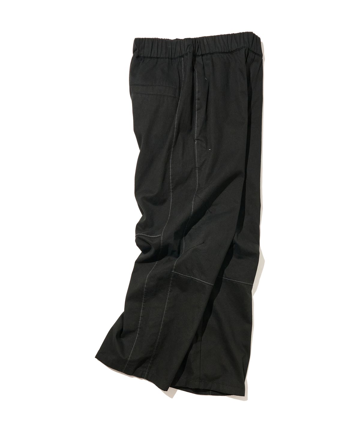 논타입(NONTYPE) STITCH BLOCK DART PANTS (BLACK)