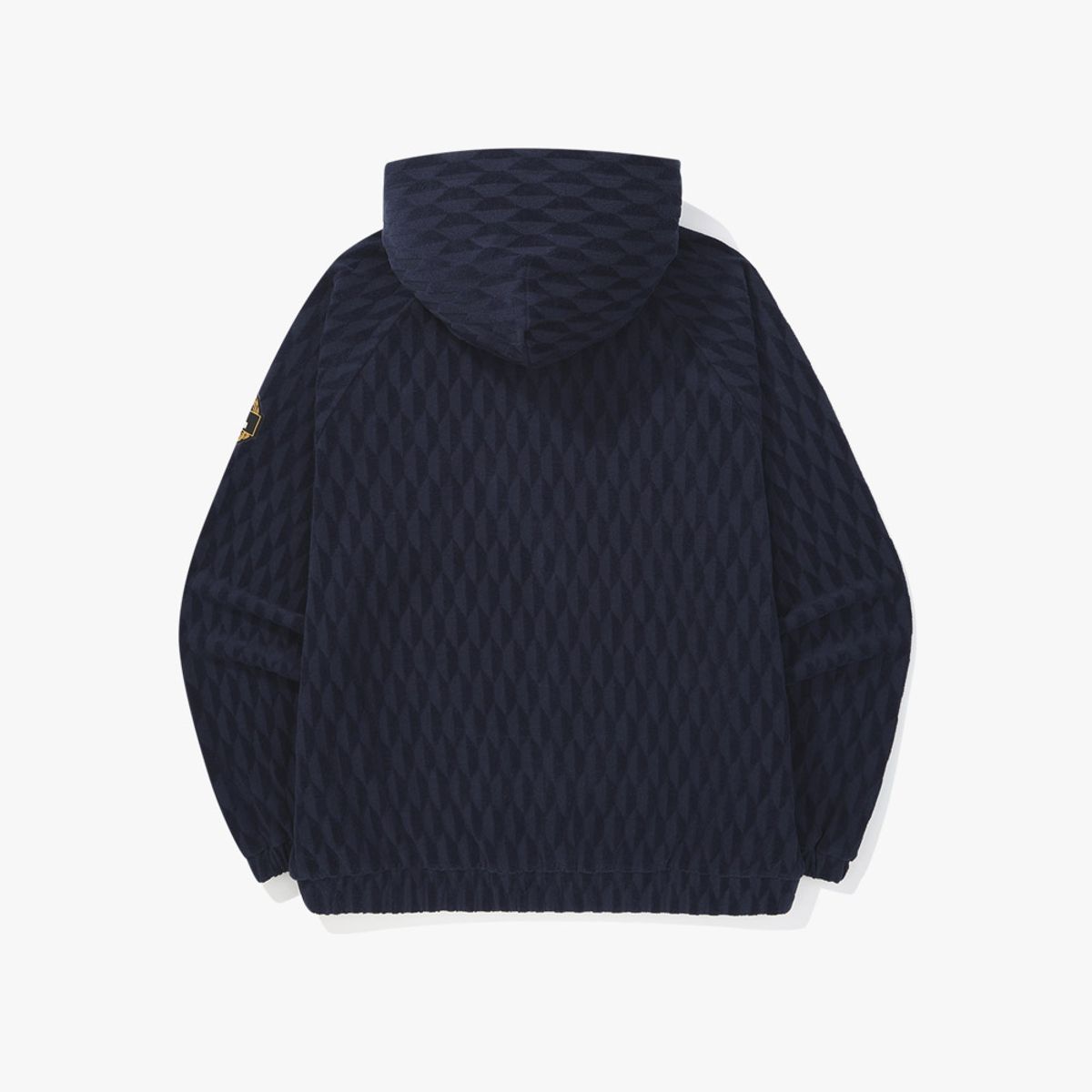 디아도라(diadora) 테리 자카드 후드집업 자켓 NAVY