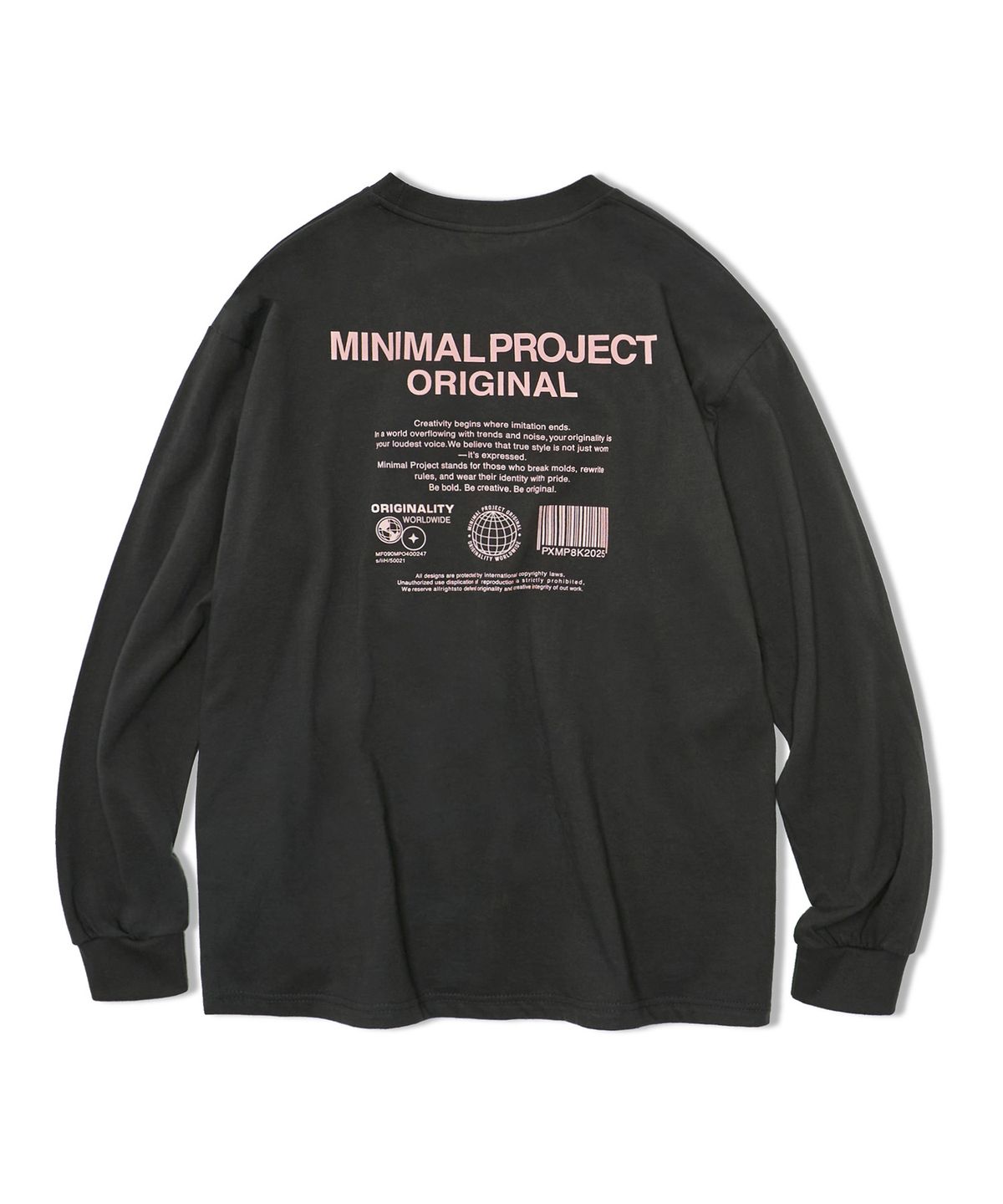 미니멀프로젝트(MINIMALPROJECT) 페이즈 오버핏 롱 슬리브 티셔츠 MLT119 / 4COLOR