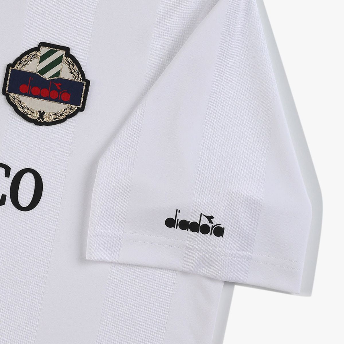디아도라(diadora) 이지 에르미나 카라 반팔 티셔츠 OFF WHITE
