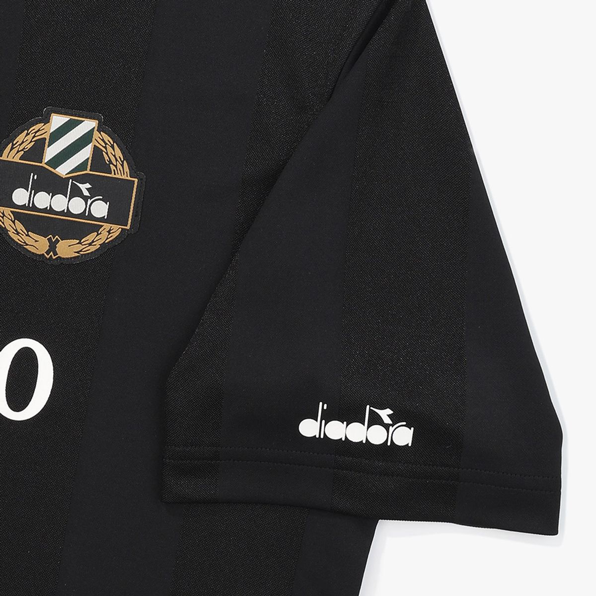 디아도라(diadora) 이지 에르미나 카라 반팔 티셔츠 BLACK