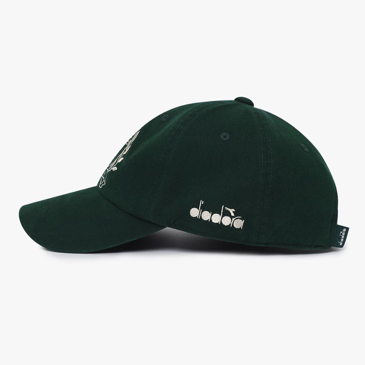 디아도라(diadora) 그래픽 볼캡 GREEN