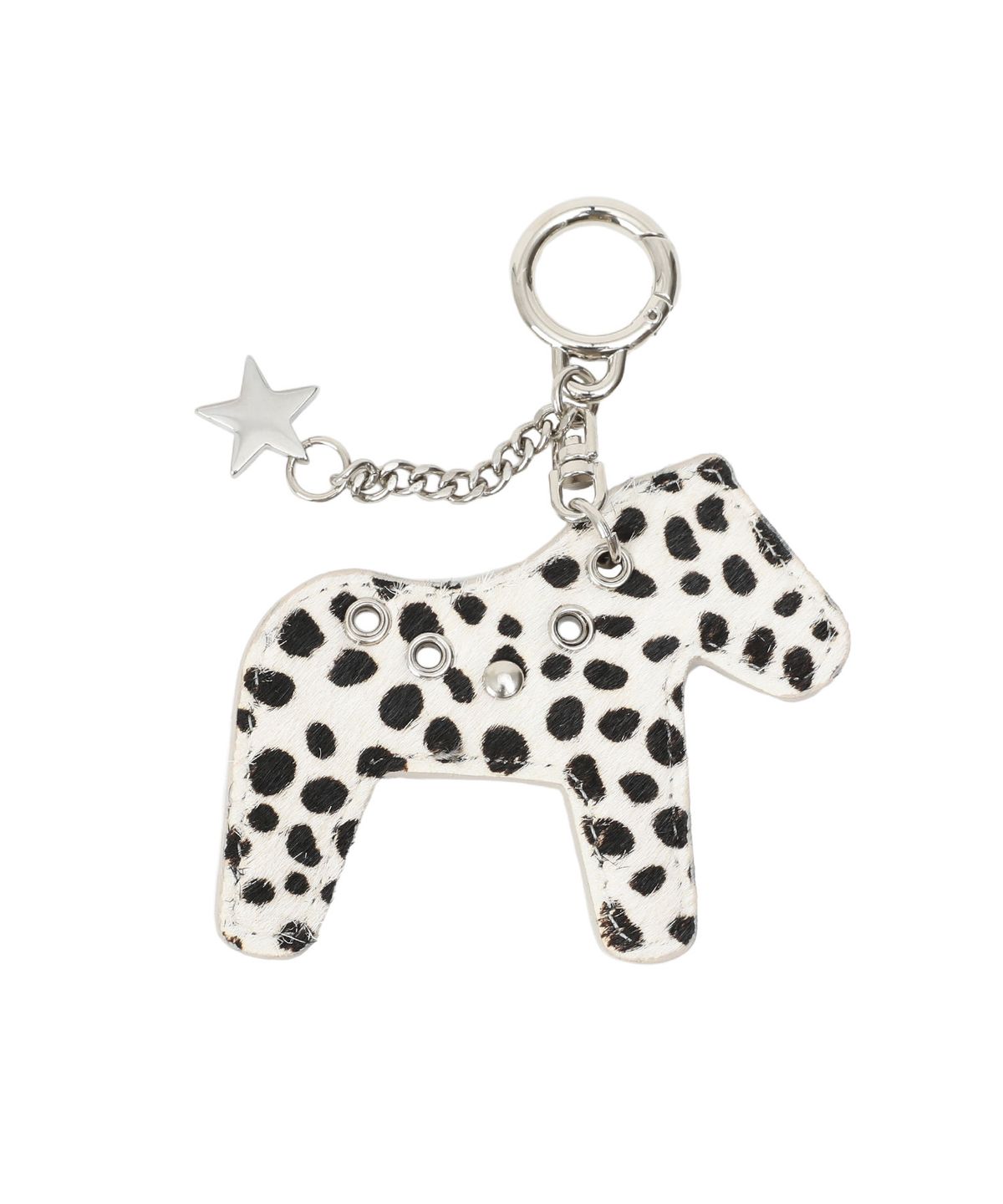 샌드뮤지엄(SAND MUSEUM) PONY KEYRING [Dot Black]