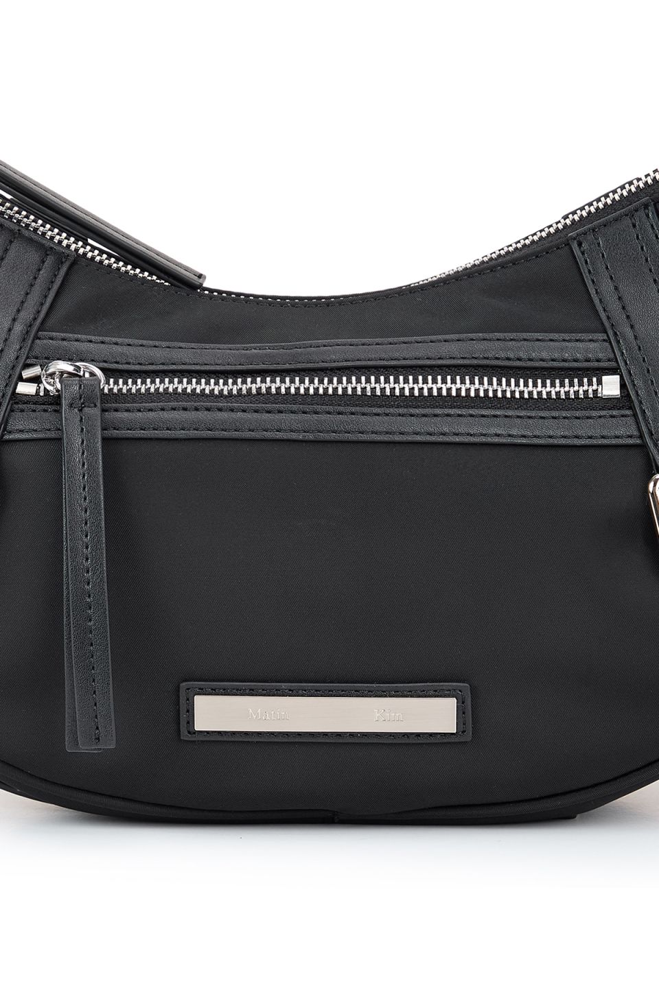 MUSINSA公式 | MATIN KIM FABRIC ARC HOBO BAG IN BLACK