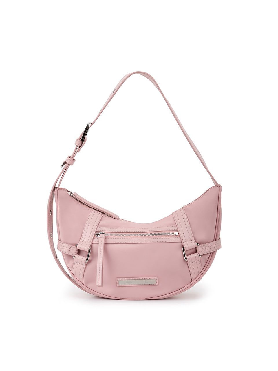 MUSINSA公式 | MATIN KIM FABRIC ARC HOBO BAG IN LIGHT PINK