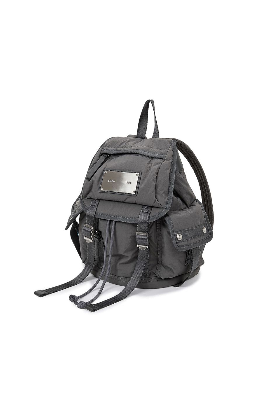 MUSINSA | MATIN KIM POCKET UTILITY SMALL BACK PACK IN CHARCOAL