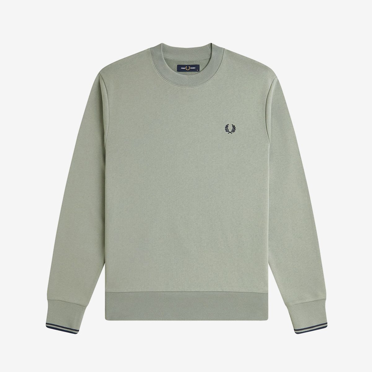 프레드페리(FRED PERRY) [Baseline] 크루넥 스웻셔츠 - 베이리프/다크에어포스/테니스블루 AFPM2537535-Z49