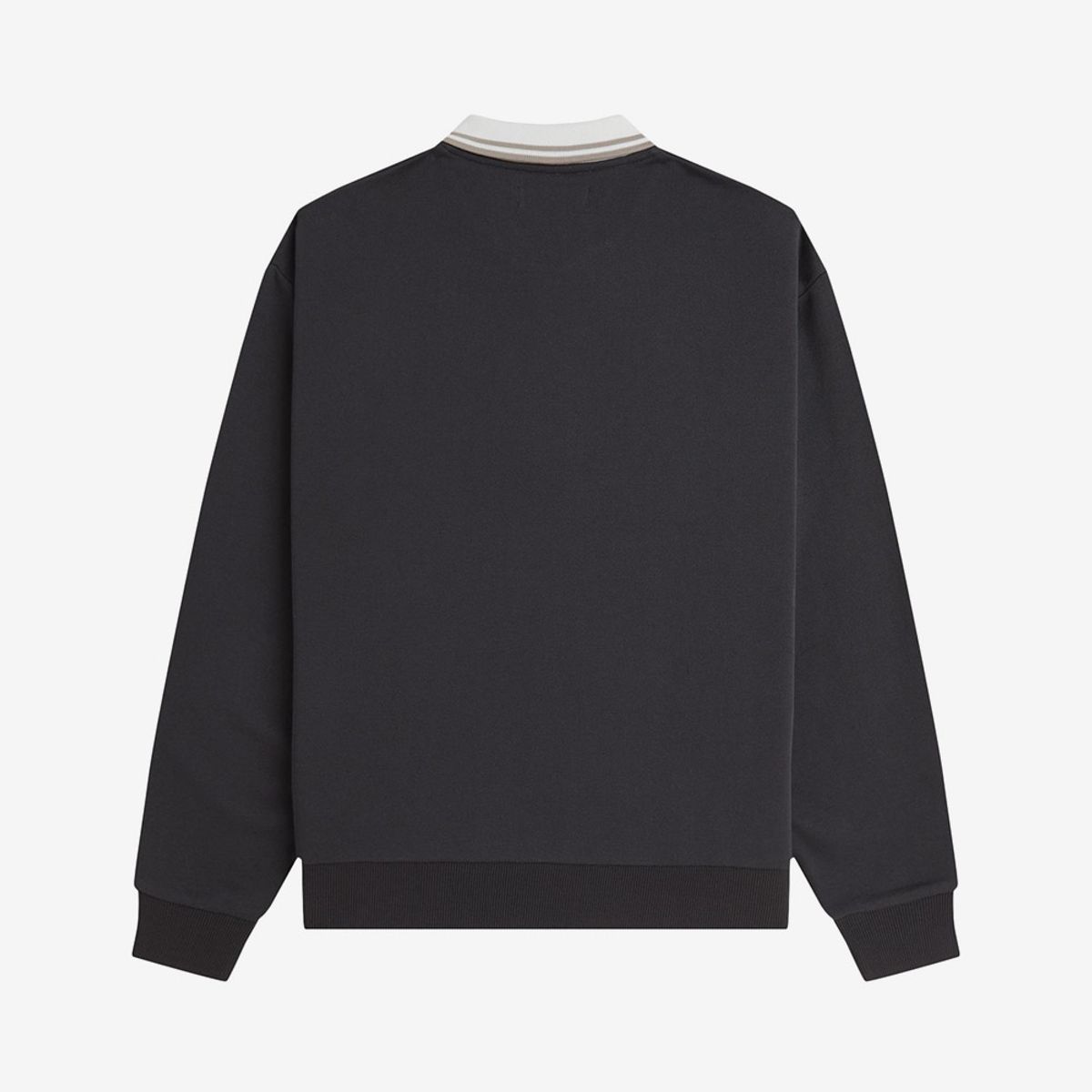 프레드페리(FRED PERRY) [Womens] 집 넥 칼라 스웻셔츠 - 앵커 그레이 AFPF2531149-297