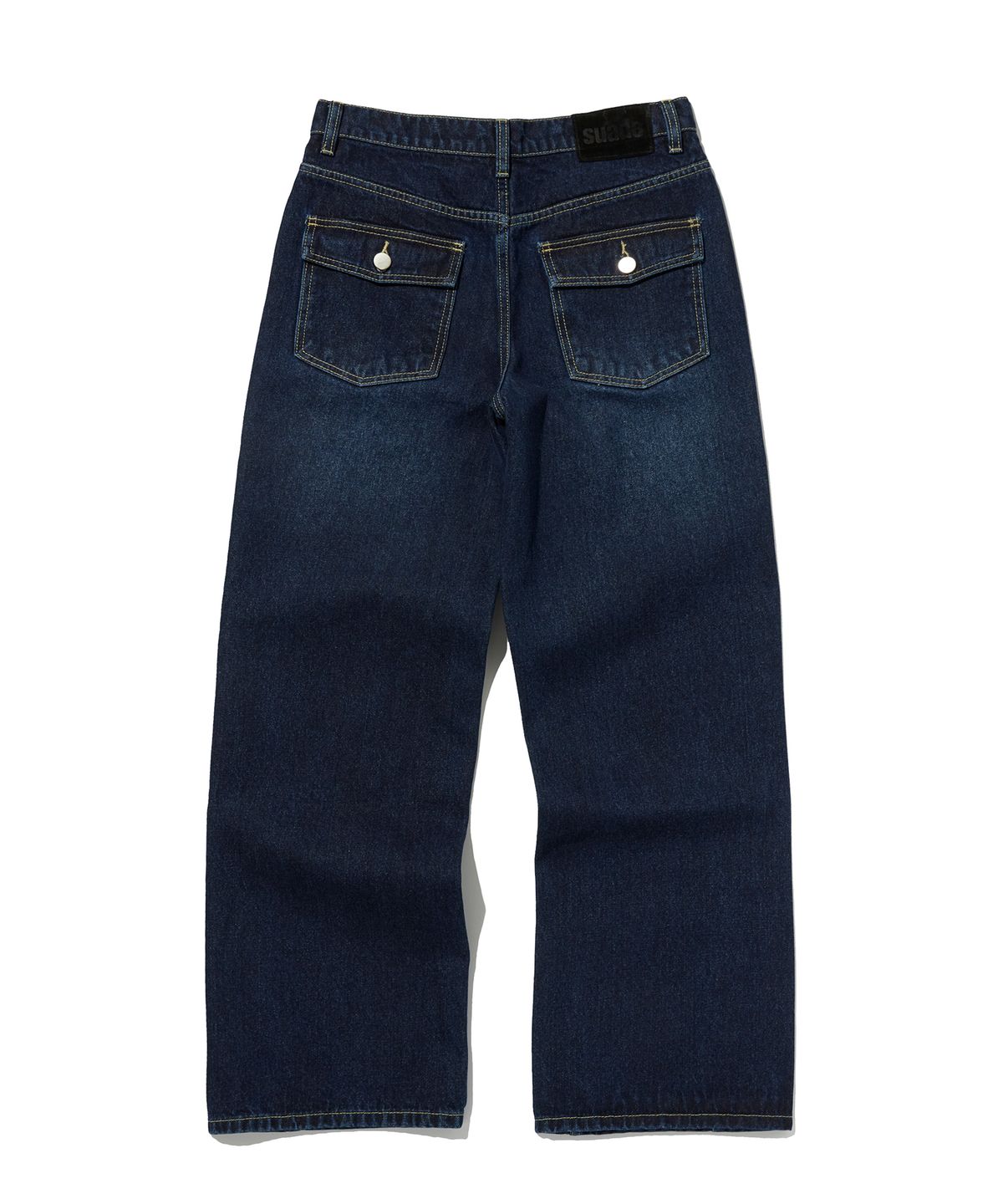 스웨이드(SUADE) STANDARD CURVED DENIM [DARK BLUE]