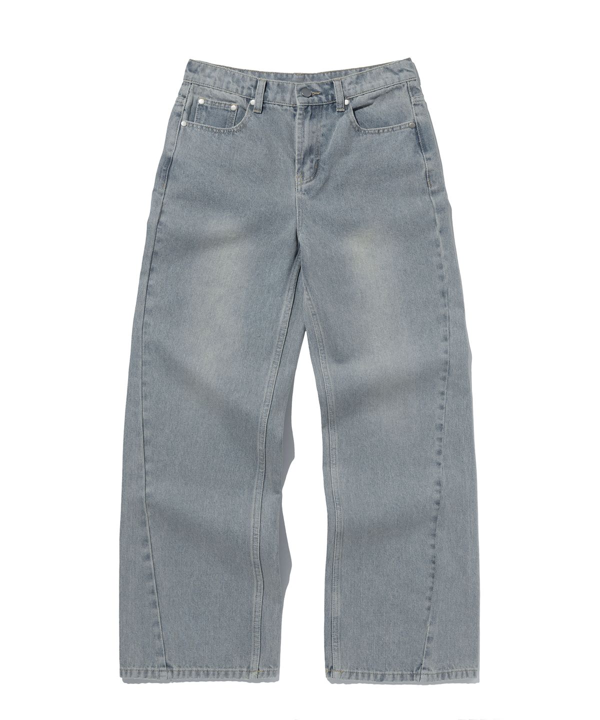 스웨이드(SUADE) STANDARD CURVED DENIM [BLUE]